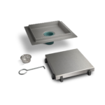 Desague Cuadrado Acero Inox. 15 cm Atrim