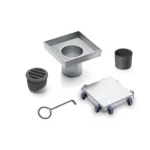 Desagüe Cuadrado 2 en 1 Inox Aqua 10cm Atrim - Imagen 3