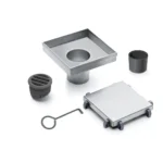 Desagüe Cuadrado 2 en 1 Inox Aqua 15cm Atrim - Imagen 2