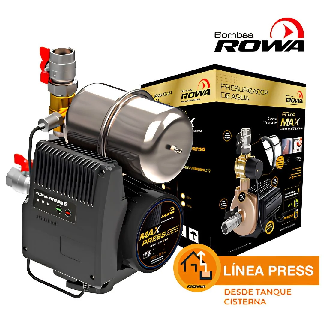 Bomba Presurizadora Tanque Cisterna Max Press 26E Rowa Bomba Presurizadora Tanque Cisterna Max Press 26E Rowa - Imagen 1