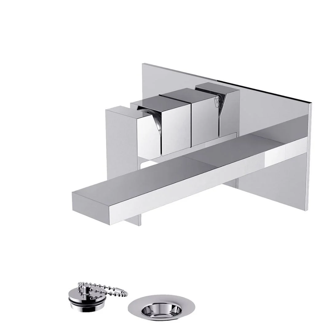 Juego Monocomando De pared Dominic New Fv 020685N Juego Monocomando Embutir Dominic New Fv 0206/85N - Imagen 1