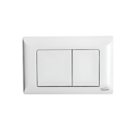 Tapa Doble Tecla Rectangular Grande BCO Ferrum