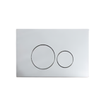 Tapa Doble Tecla Redonda Ferrum