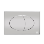 Tapa Doble Tecla Armonia Cromo Brillante Suma 2 Ideal