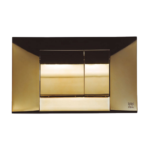 Tapa Doble Tecla Dorada Brillante Suma Ideal