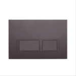 Tapa Doble Tecla Melodia Negro Mate Suma 2 Ideal