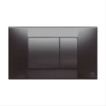 Tapa Doble Tecla Negro Mate Suma Ideal