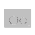 Tapa Doble Tecla Ritmo Cromo Brillante Suma 2 Ideal