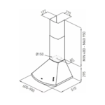 Campana De Pared Lanin Tst - Imagen 2