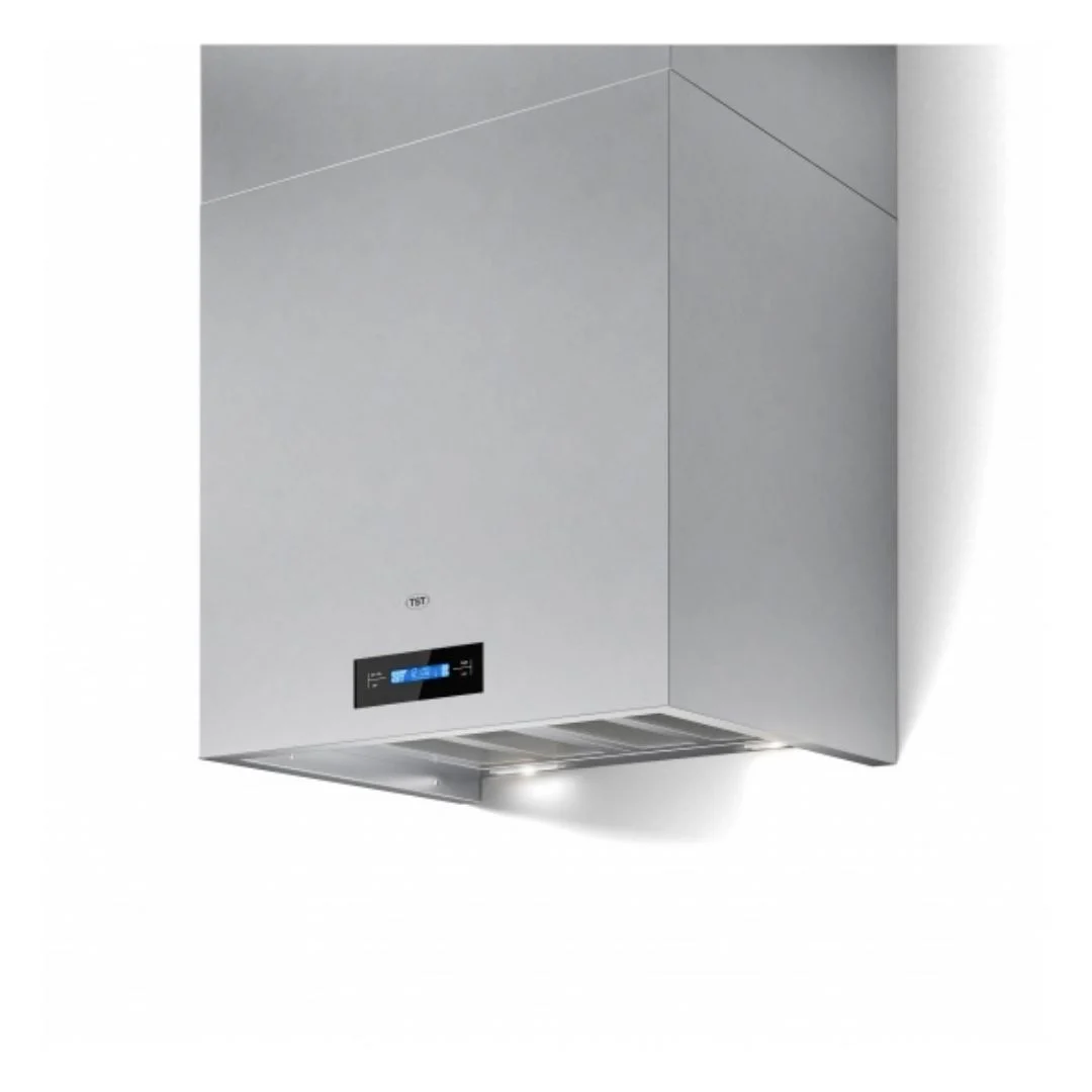 Campana de pared TST Kuba en acero inoxidable esmerilado
