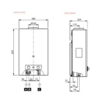 Calefon Tiro N Peisa 14L - Imagen 3