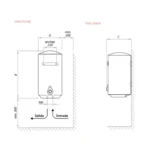 Termotanque Eléctrico TEA Peisa - Imagen 3