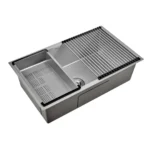 Bacha Cocina Acero Inox 75x45x22 Peirano