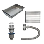 Bacha Cocina Acero Inox 75x45x22 Peirano - Imagen 3