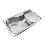 Bacha Cocina Luxor SI85 A Johnson (85x49x21) - Imagen 2