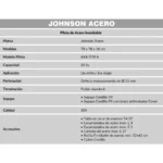 Bacha Esquinera AXA D78 A Johnson (78x78x18) - Imagen 5
