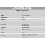 Bacha Esquinera X 28 Johnson (62x62x15) - Imagen 5
