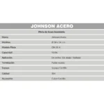 Bacha Lavadero ON 30 A Johnson (34x34x14) - Imagen 5