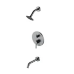 Juego Monocomando Ducha Inox Fv 0106/I1