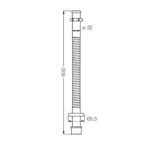 Descarga Flexible Lavatorio Fv 0239.02 - Imagen 2