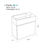 Mueble Shape Aéreo Campi - Imagen 4