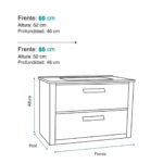 Mueble Zamba Aéreo Campi - Imagen 4