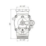 Válvula Slim para Descarga de Inodoros FV 0378.01 - Imagen 3