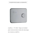 Válvula Slim para Descarga de Inodoros FV 0378.01 - Imagen 2