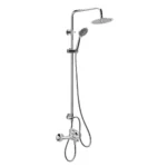 Juego Ducha Adra Plus Monocomando Exterior 3 Funciones Peirano 84-203