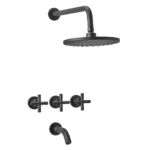 Juego Ducha Black Velvet Peirano 80-190