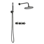 Juego Ducha Black Velvet Peirano 85-190