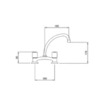 Juego Mesada Cocina Dique Peirano 910/M - Imagen 2