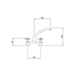 Juego Mesada Cocina Murcia Peirano 835/C - Imagen 2