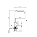 Juego Mesada Cocina Swift Peirano 20-147 - Imagen 2