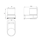 Porta Cepillos Armonía Fv 0169/M8 - Imagen 3