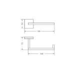 Portarrollo Dominic Fv 0167R/85 - Imagen 4