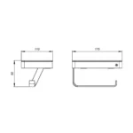 Portarrollo Inox One Fv 0167/I1 - Imagen 5
