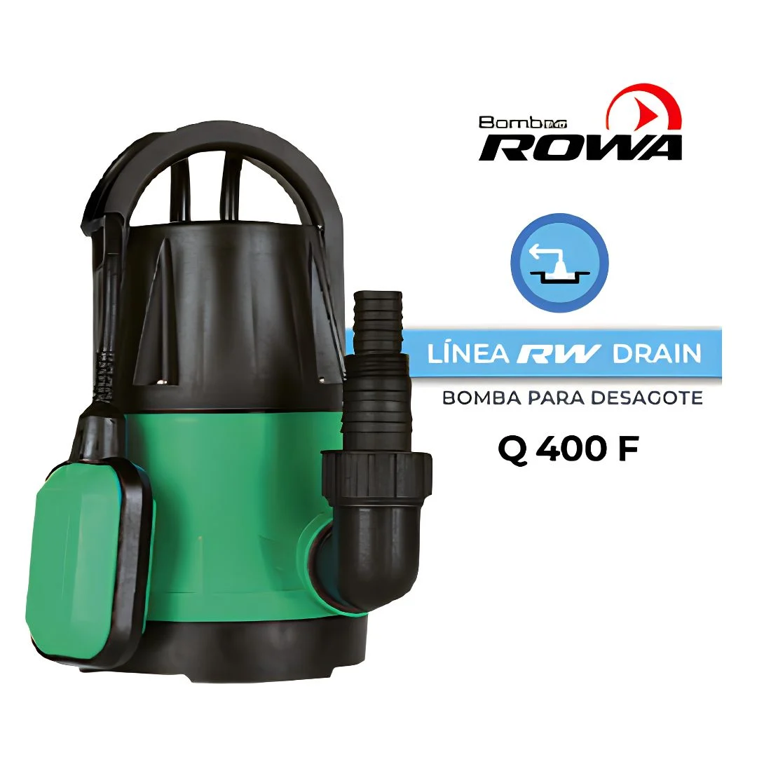 Bomba Desagote Rw Drain Q 400 F Rowa Bomba Desagote Rw Drain Q 400 F Rowa - Imagen 1