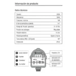 Controlador Automatico PRES CAD Pluvius - Imagen 2