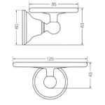 Jabonera Newport Fv 0168/B2 - Imagen 2