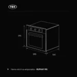 Horno Eléctrico Empotrar Ruphay VIII Tst - Imagen 2
