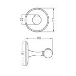 Percha Mikka Fv 0166/31 - Imagen 2