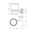 Porta Cepillos California Fv 0169/17 - Imagen 2