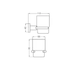 Porta Cepillos Libby Fv 0169/39 - Imagen 2