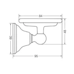 Porta Cepillos Newport Fv 0169/B2 - Imagen 2
