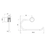 Portarrollo Fabric Peirano 17040 - Imagen 4