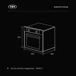 Horno Eléctrico Empotrar Avvolto Tst - Imagen 2