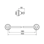 Toallero Newport Fv 0164/B2 - Imagen 2