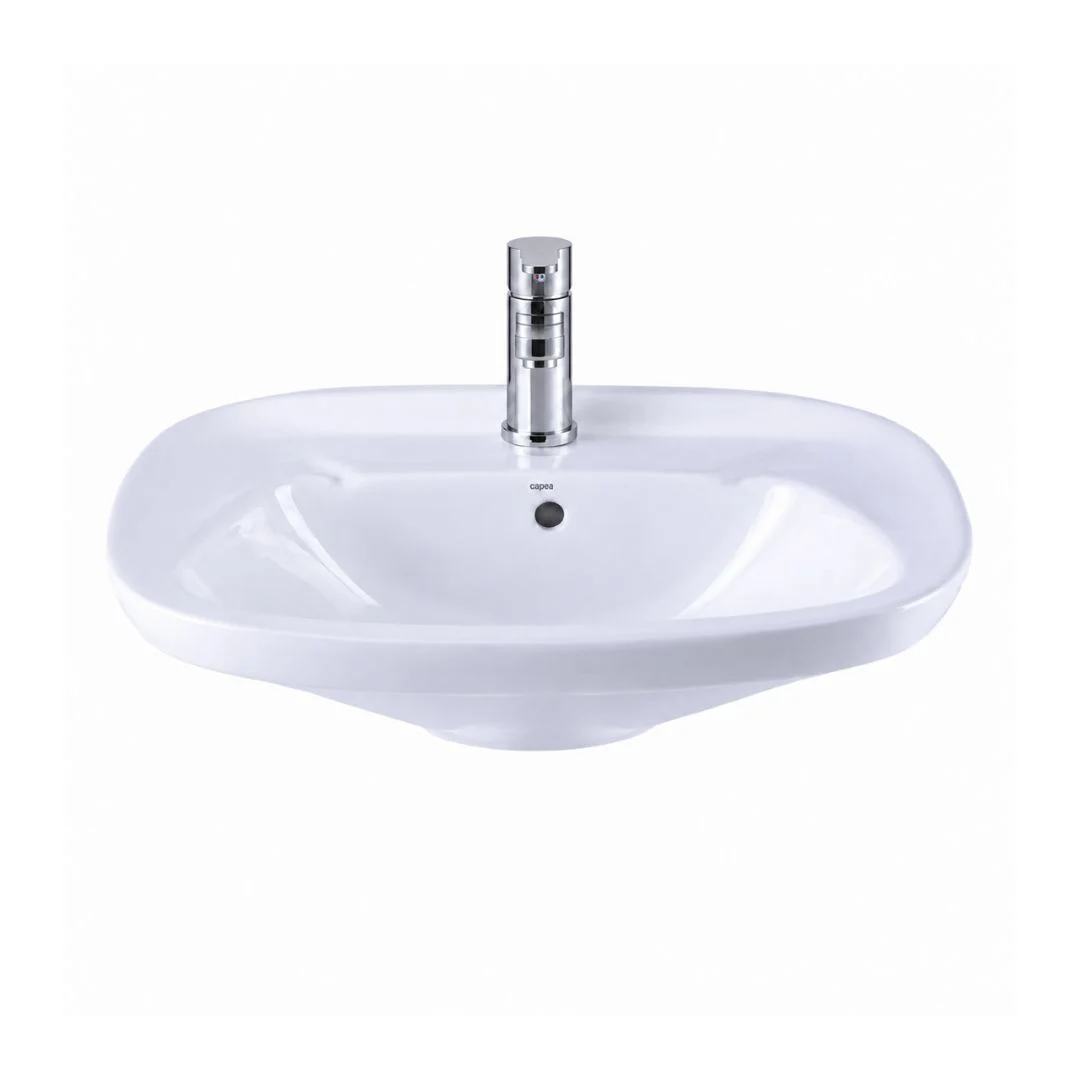 Lavatorio Pedestal Italiana 20x54x42 Capea (5) Lavatorio Pedestal Italiana 20x54x42 Capea - Imagen 1
