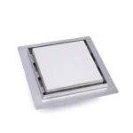 Desagüe Cuadrado Reversible Inox 10cm Ideal